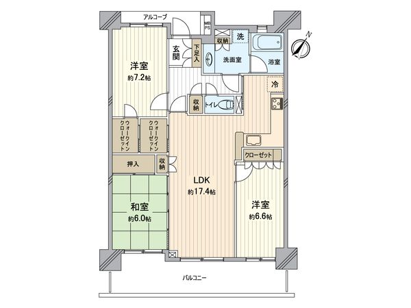 間取図(平面図)