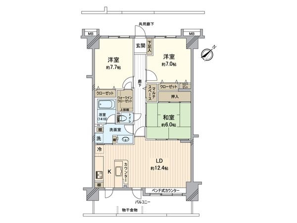 間取図(平面図)
