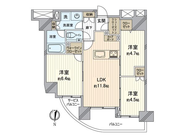 間取図(平面図)