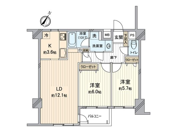 間取図(平面図)