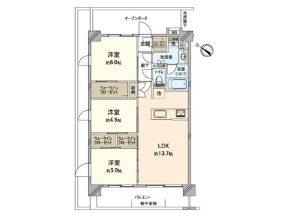 間取図(平面図)