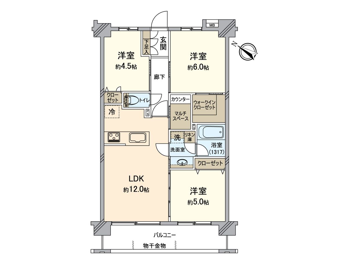 間取図(平面図)