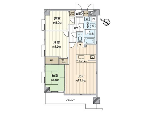 間取図(平面図)