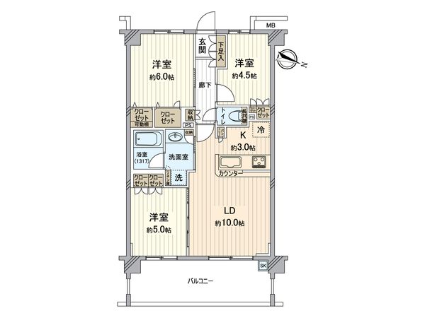 間取図(平面図)