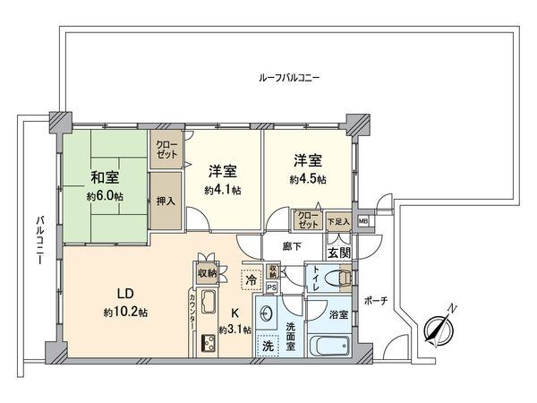 間取図(平面図)
