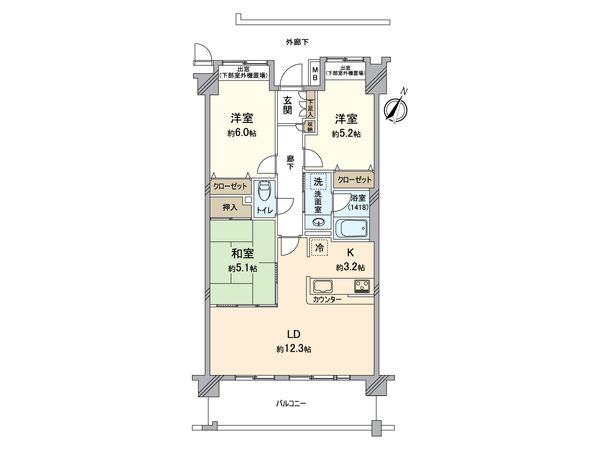 間取図(平面図)