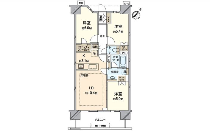 間取図(平面図)