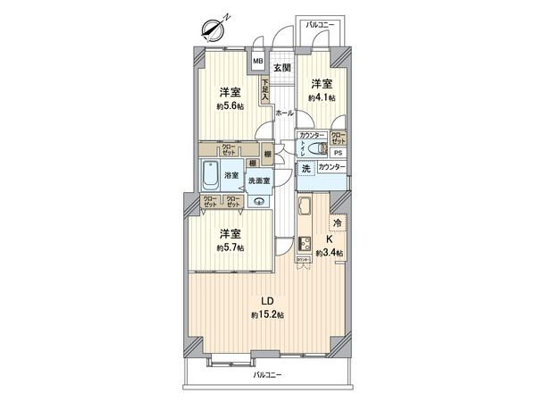 間取図(平面図)