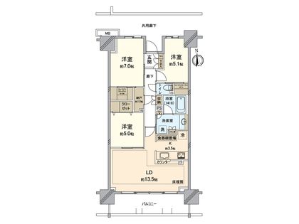 間取図(平面図)