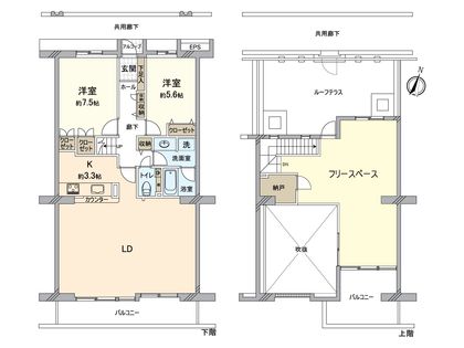 間取図(平面図)