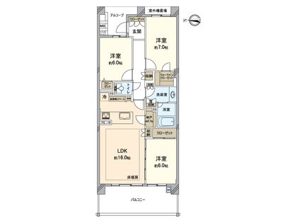 間取図(平面図)