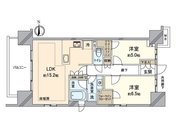ミッドプレイス八王子 間取図(平面図) ミッドプレイス八王子 間取図(平面図)