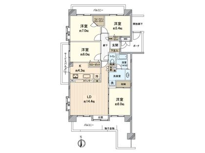 間取図(平面図)
