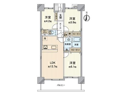 間取図(平面図)