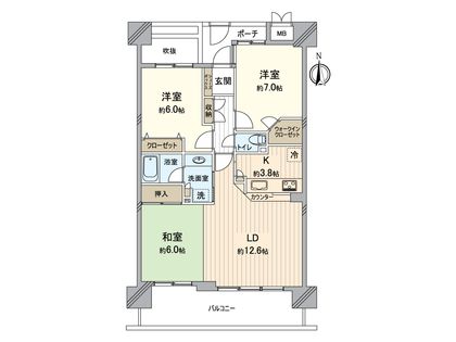 間取図(平面図)