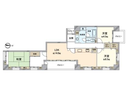 間取図(平面図)