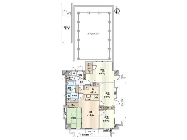 グランシティ八王子北野 室内