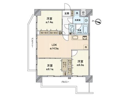 間取図(平面図)