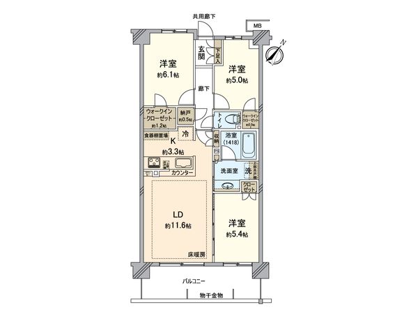 間取図(平面図)