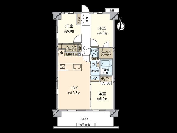 間取図(平面図)