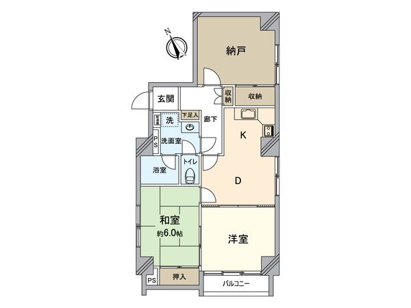 ライオンズマンション八王子 間取図(平面図) ライオンズマンション八王子 間取図(平面図)