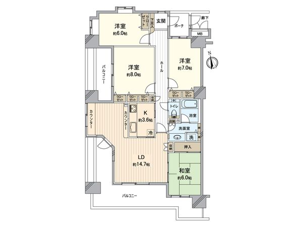 間取図(平面図)