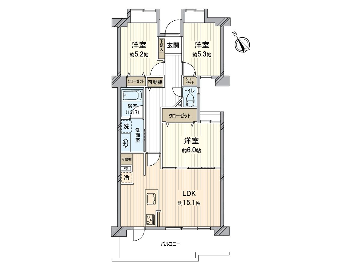 間取図(平面図)