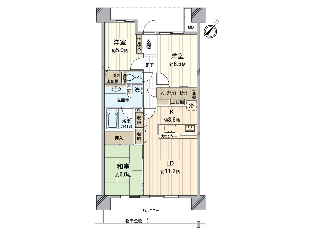 間取図(平面図)