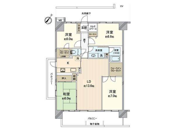 間取図(平面図)