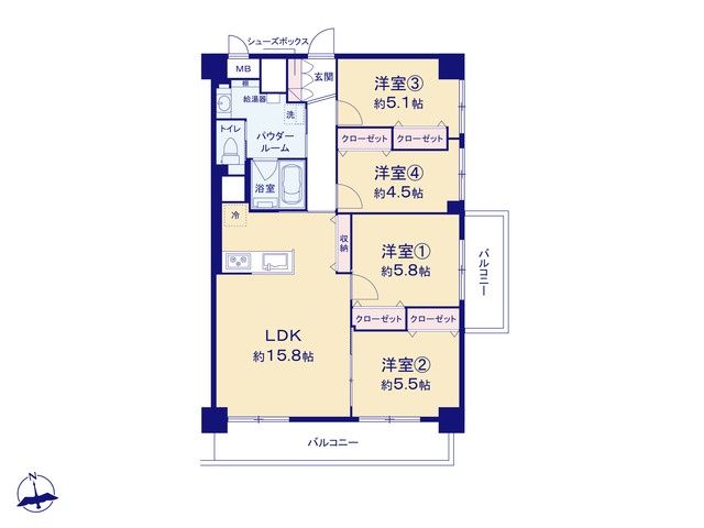 間取図(平面図)