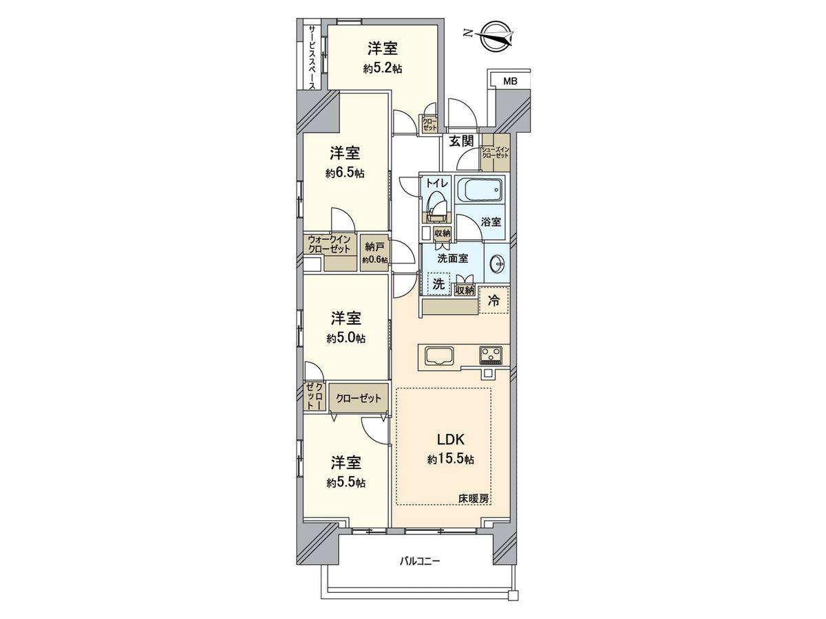 間取図(平面図)