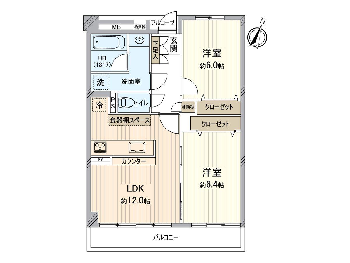 間取図(平面図)