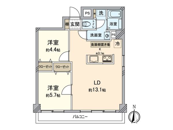 グランデハイツ八王子 間取図(平面図) グランデハイツ八王子 間取図(平面図)