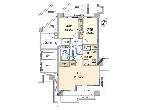 間取図(平面図)