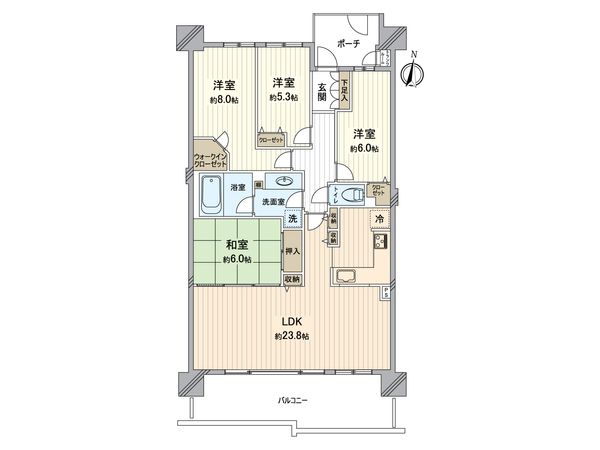 プレセダンヒルズ南大沢 間取図(平面図) プレセダンヒルズ南大沢 間取図(平面図)