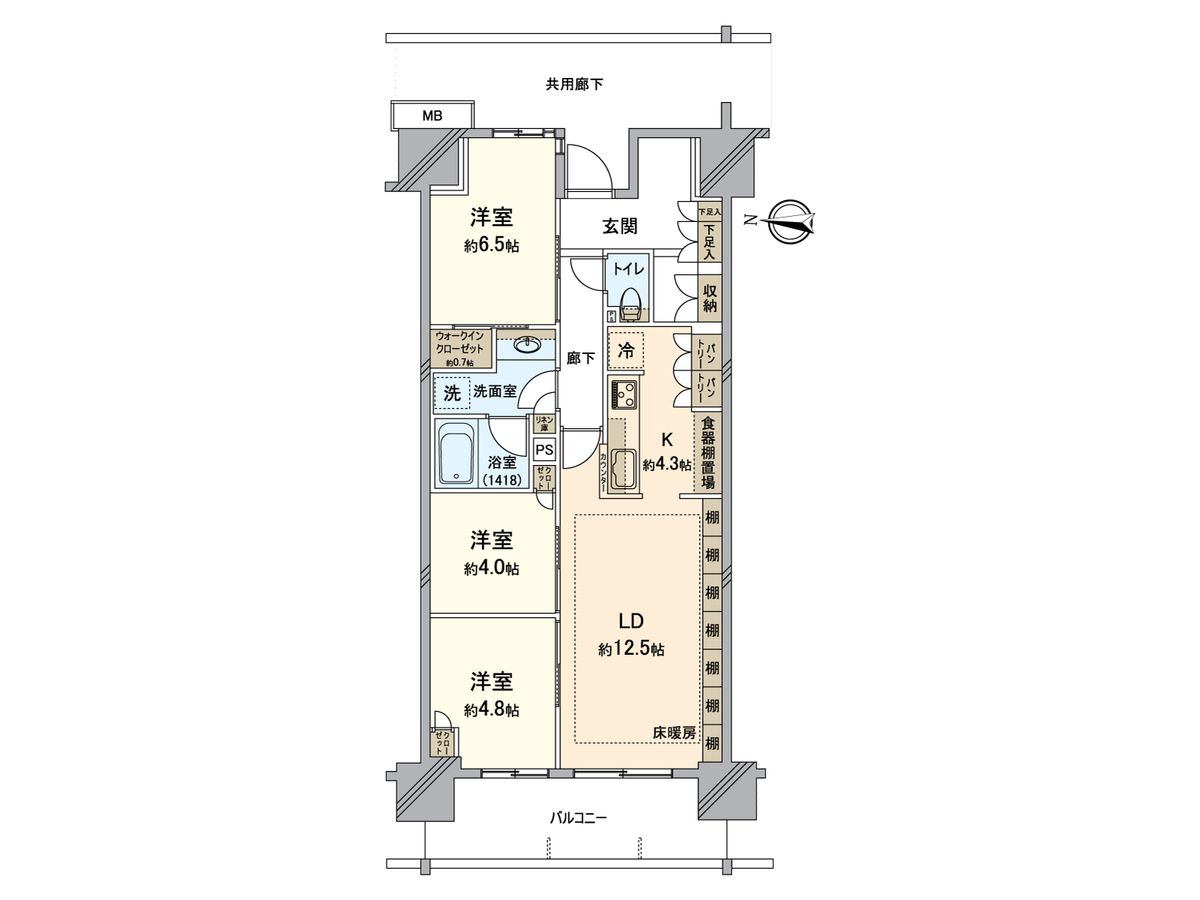 間取図(平面図)