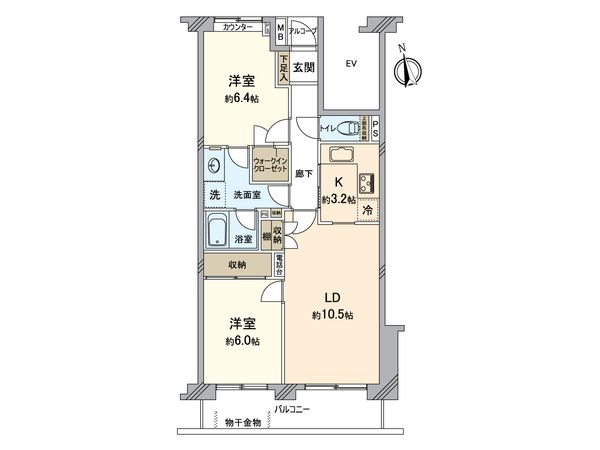 多摩川久地パーク・ホームズ 間取図(平面図) 多摩川久地パーク・ホームズ 間取図(平面図)