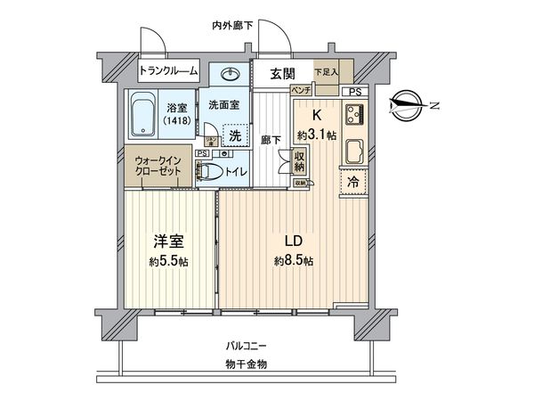 間取図(平面図)