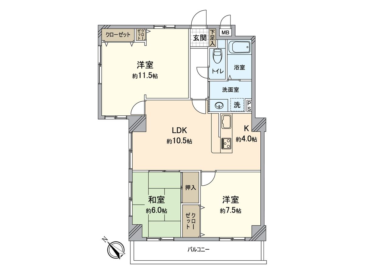 間取図(平面図)