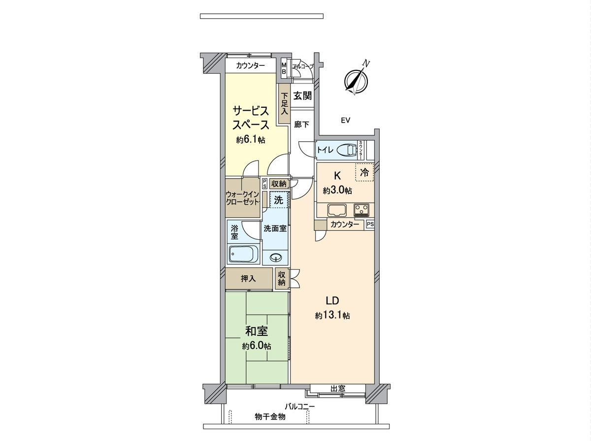 間取図(平面図)