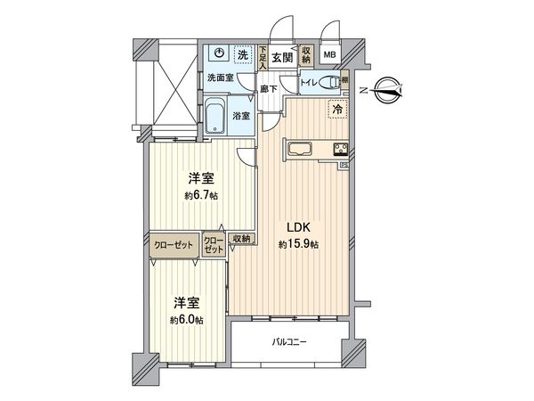 ベルシャトゥ八王子台町 間取図(平面図) 間取図(平面図)