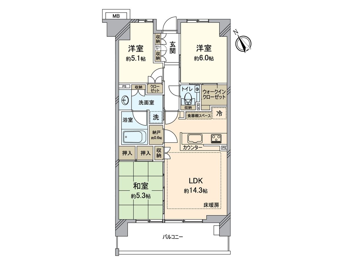 間取図(平面図)