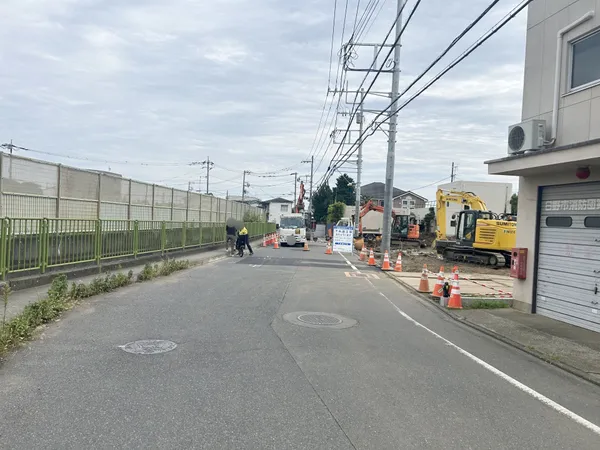 北側道路