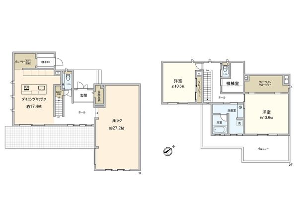 多摩市桜ヶ丘1丁目 戸建 間取図(平面図) 間取図(平面図)
