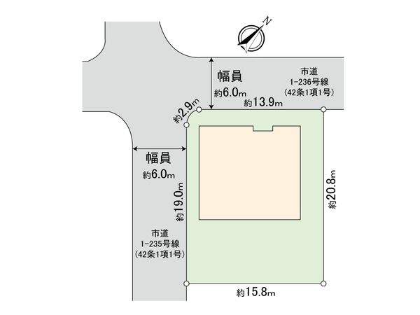 多摩市桜ヶ丘3丁目 戸建 区画図 区画図