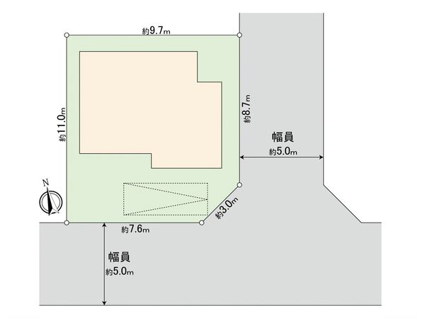 多摩市東寺方 戸建 区画図