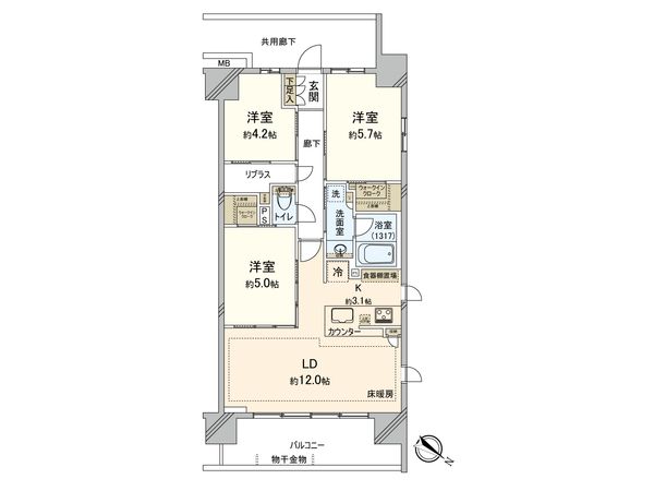 間取図(平面図)
