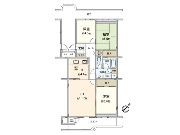 間取図(平面図)