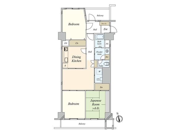 ヴェルドミール多摩桜ヶ丘 間取図(平面図) ヴェルドミール多摩桜ヶ丘 間取図(平面図)