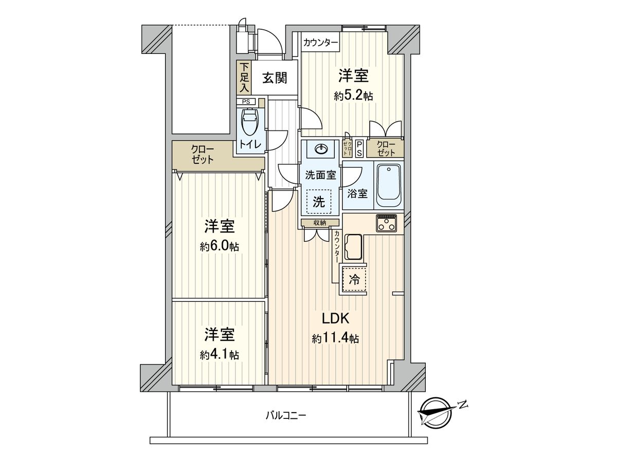 間取図(平面図)